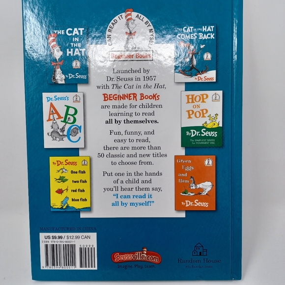 Dr. Seuss The Cat In The Hat - Hard Cover - Picture 3 of 3